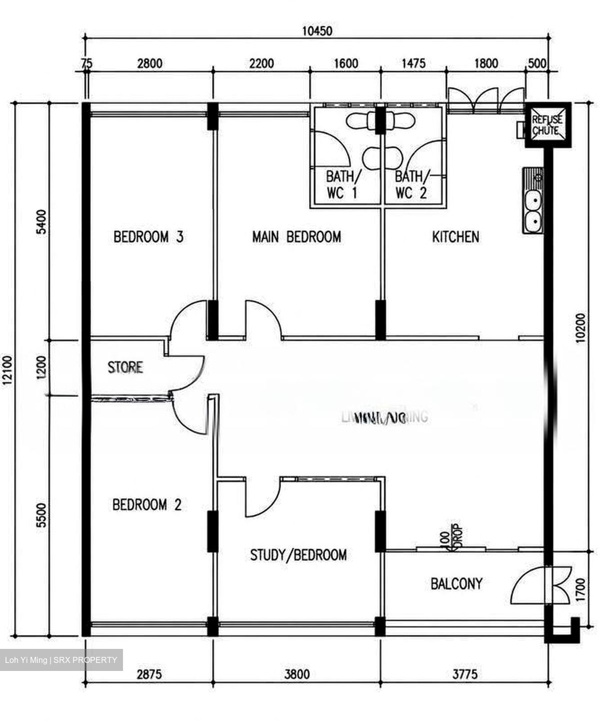 Blk 366 Yishun Glory (Yishun), HDB 5 Rooms #637106401